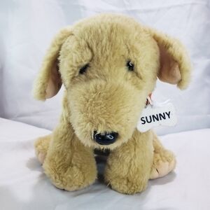 Today Show Sunny Golden Retriever Dog Plush Stuffed Toy Guide Dog Foundation 10"